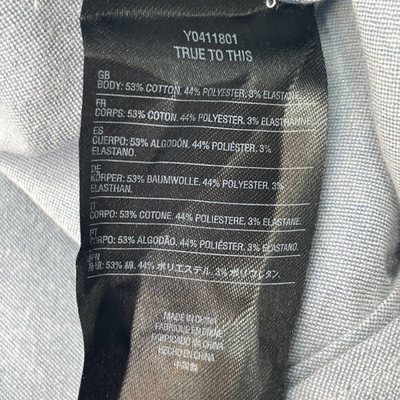 Volcom Baby Toddler Boy Everett Oxford Short Sleeve Shirt Button Down Blue 2T - Picture 6 of 8